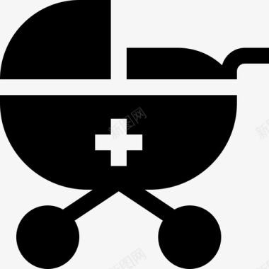 婴儿推车婴儿推车护理7填充图标