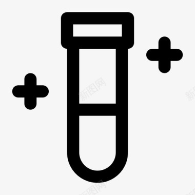 矢量药剂治疗化合物化学药剂图标