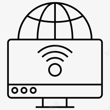 连接互联网互联网连接互联网接入wifi图标