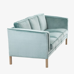 现代风三人青色沙发家具家居美工合集格式收集持续更新素材