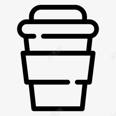咖啡饮料杯子图标