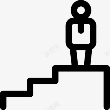 讲台讲台领导层70直线型图标