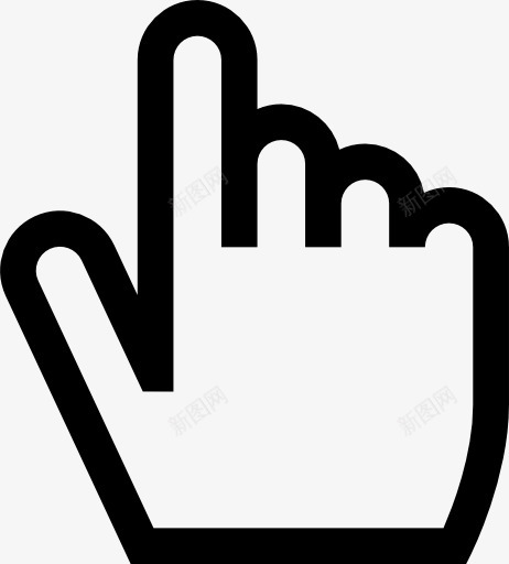 手点击按钮指向触屏手指箭头鼠标辅助png免抠素材_88icon https://88icon.com 点击 按钮 指向 触屏 手指 箭头 鼠标 辅助