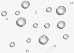 水滴水珠晶莹剔透纯洁干净透明液体汗水流汗水润补水透素材