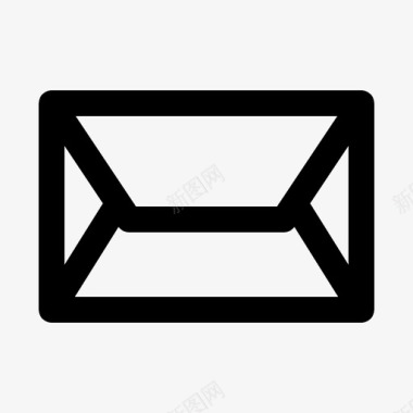 信封的消息邮件聊天信封图标