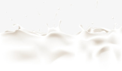 牛奶液体泼水效果免扣素材