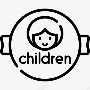 国际儿童节国际儿童节5直系图标
