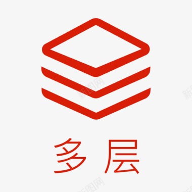 白色图标icon多层图标