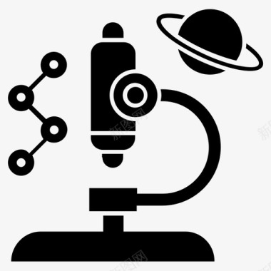 科学研究地科学研究星系实验室仪器图标