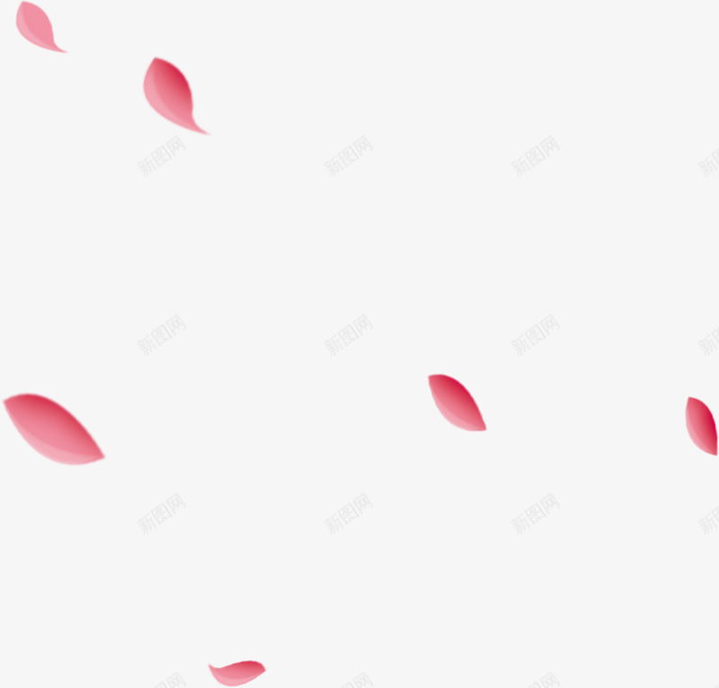 粉色漂浮花瓣装饰壁纸png免抠素材_88icon https://88icon.com 粉色 漂浮 花瓣 装饰 壁纸