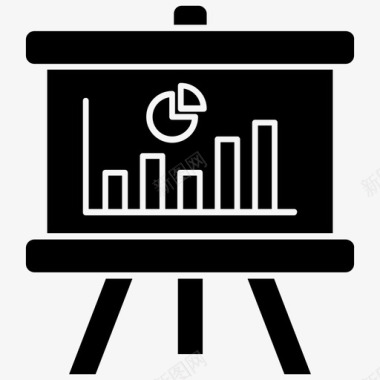 PPT图形演示业务演示业务分析师业务分析图标
