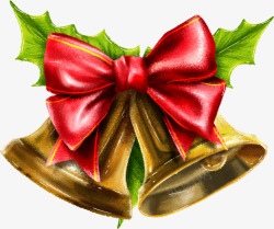 圣诞铃铛红蝴蝶蝴蝶结气氛装饰装饰壁纸装饰壁纸素材