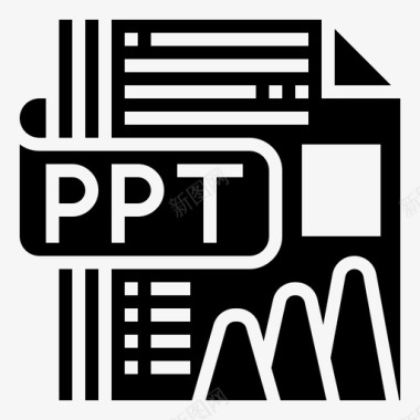 PPT金币素材ppt文件文档演示文稿图标