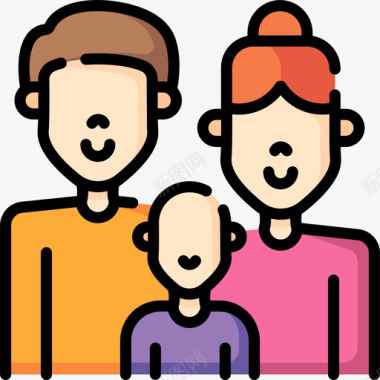 线性家族家族76线性颜色图标