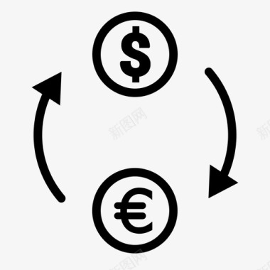 外汇金融商业货币图标