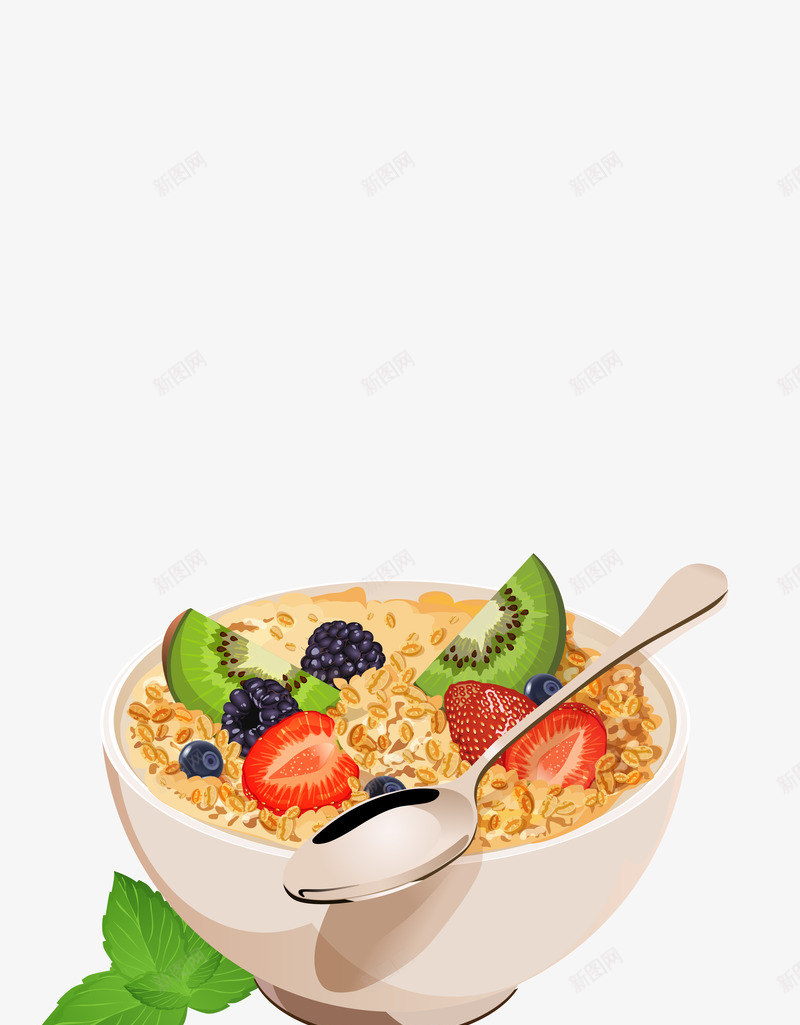 燕麦食品png免抠素材_88icon https://88icon.com 燕麦 食品