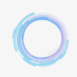 人工智能科技人工智能科技框未来科技人工智能不规则边素材