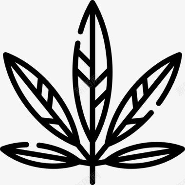 长发嬉皮士大麻嬉皮士50直系图标