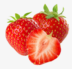 水果果蔬蔬菜水果草莓切开的草莓8蔬菜水素材