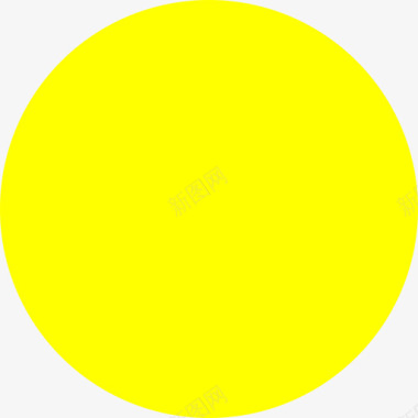 黄色圆图标