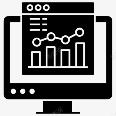 拼图信息图web分析业务分析业务信息图图标