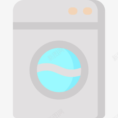 洗衣机洗衣机卫生85平板图标