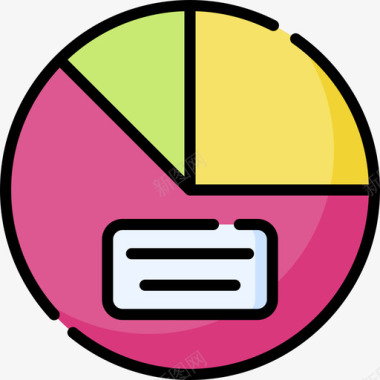 欢迎领导饼图领导力73直线颜色图标