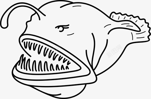 垂钓垂钓者鱼诱饵捕食者图标