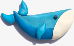 水彩手绘童话海洋鲸鱼卡通装饰PS透明高清40水彩手素材