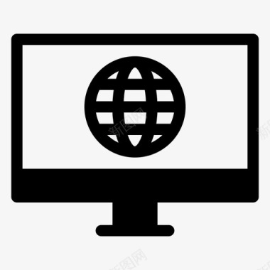 桌面网电脑地球仪图标
