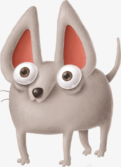 卡通可爱手绘3D动物猫狗贴纸图案手账剪贴画7卡通可素材