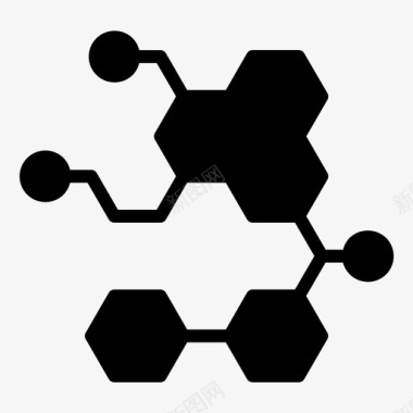 白包装袋网络和科学化学葡萄图标