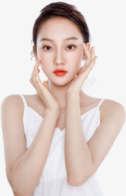 美美容人物医美模特抠图美容彩妆美女RW人物医美美容高清图片