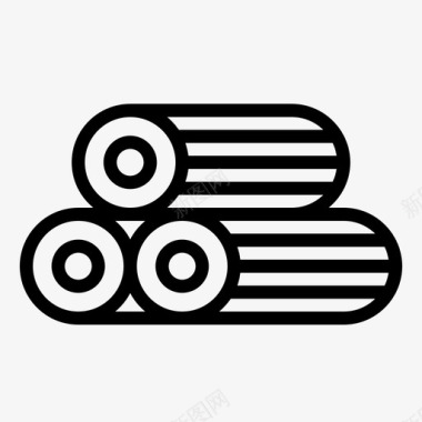 原木森林工业图标