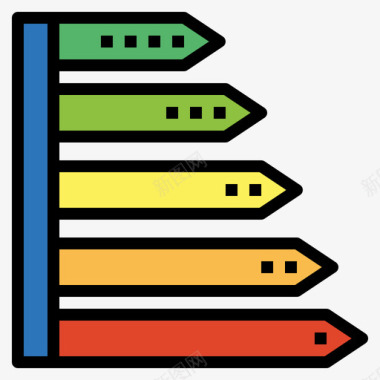 等级提升能量等级电工19线性颜色图标