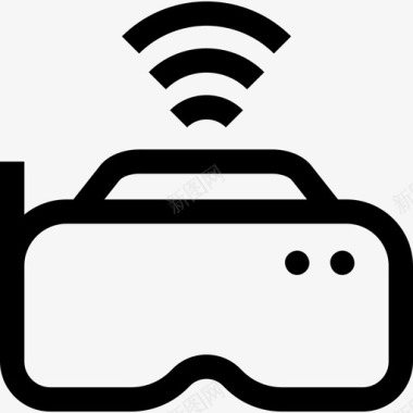 游戏VR眼镜Vr眼镜家庭休闲活动11直线型图标