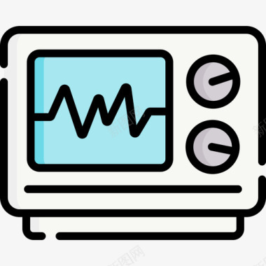 心率频率彩色心率医院111图标