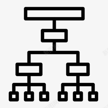 团队协作字图表业务和财务协作图标