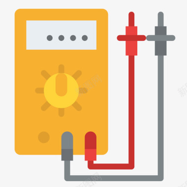 便携式万用表万用表科学156扁平图标