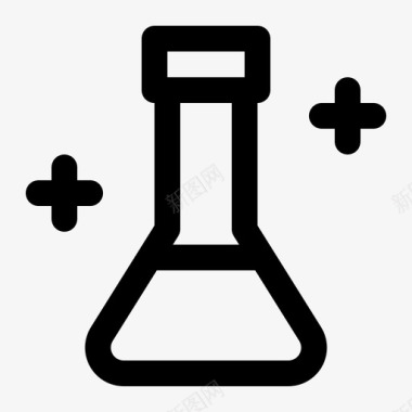 治疗疾病治疗化学化合物图标