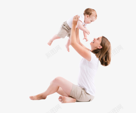 抱孩子母亲妈妈儿童小孩免扣人物免扣图标