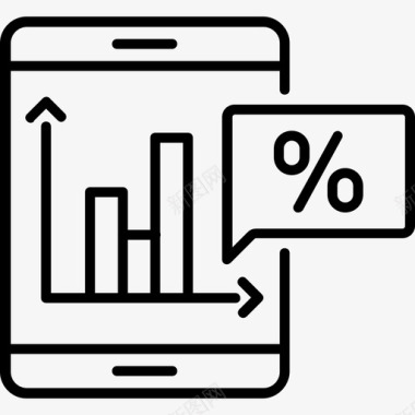 SEM分析统计销售分析计算机图表图标
