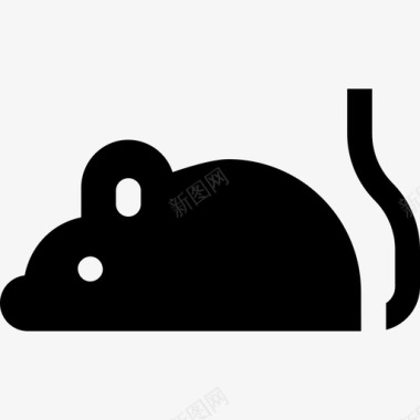 老鼠老鼠兽医90填充图标