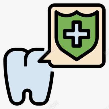 牙齿图标103牙齿保险图标