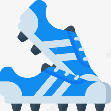 足球运动员足球鞋足球106平底鞋图标