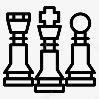 双十一活动国际象棋活动7大纲图标