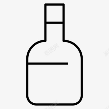 酒瓶酒水图标