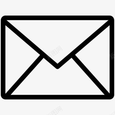 信封电子邮件通用套装图标