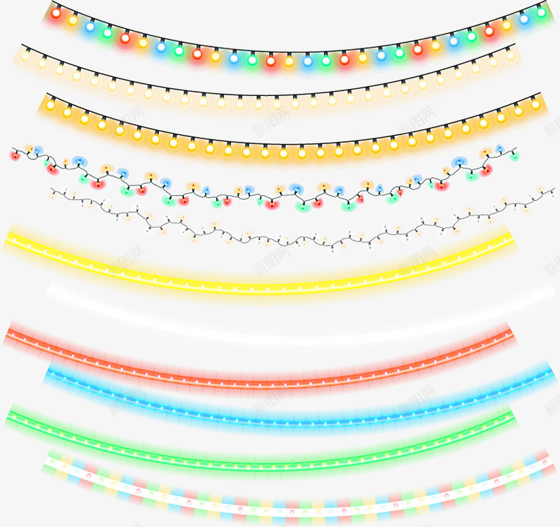 精美节日彩灯串PNS透明底png免抠素材_88icon https://88icon.com 精美 节日 彩灯 PNS 透明
