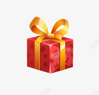 PNG图图礼物礼品礼盒盒子箱子纸盒礼品盒免扣礼物礼品礼盒G图标